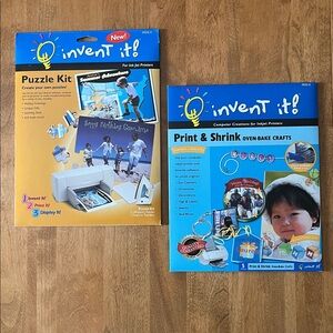 Invent It! Puzzle Kit and Print & Shrink Crafts